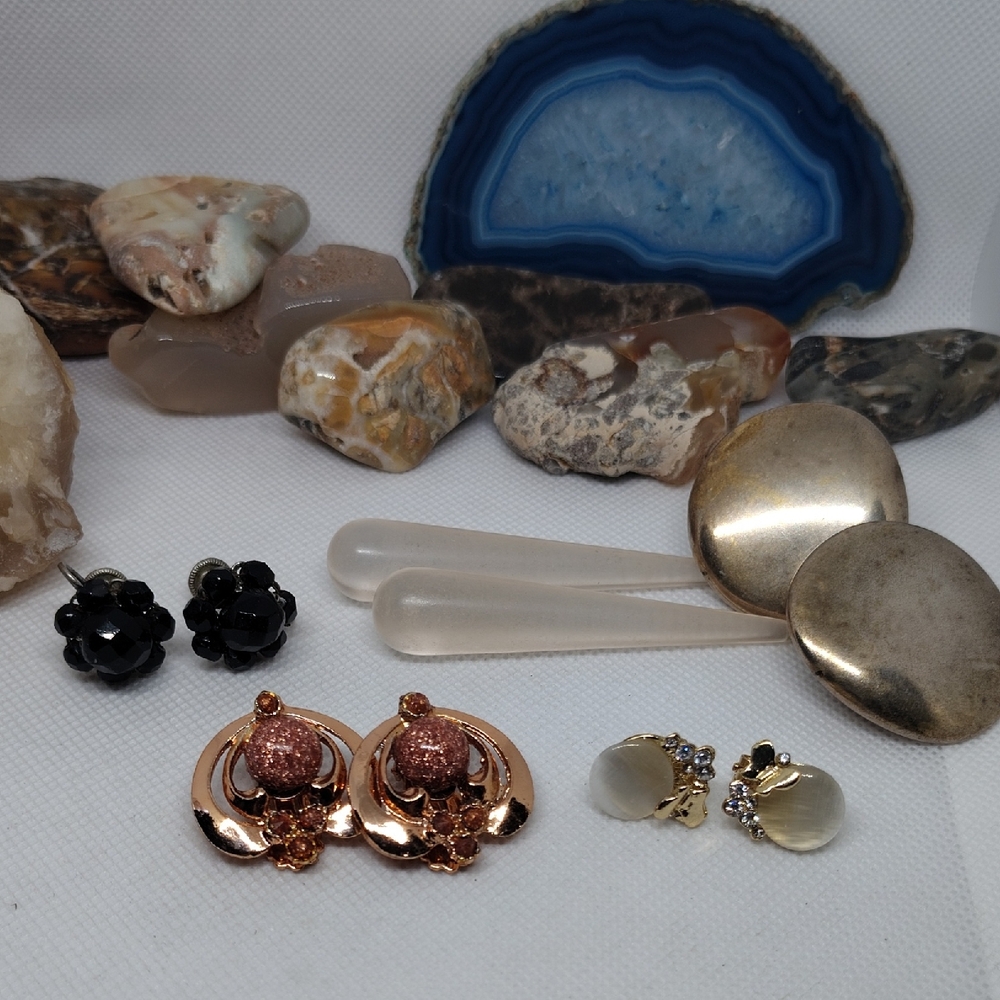 Vintage Clip On Earring Bundle